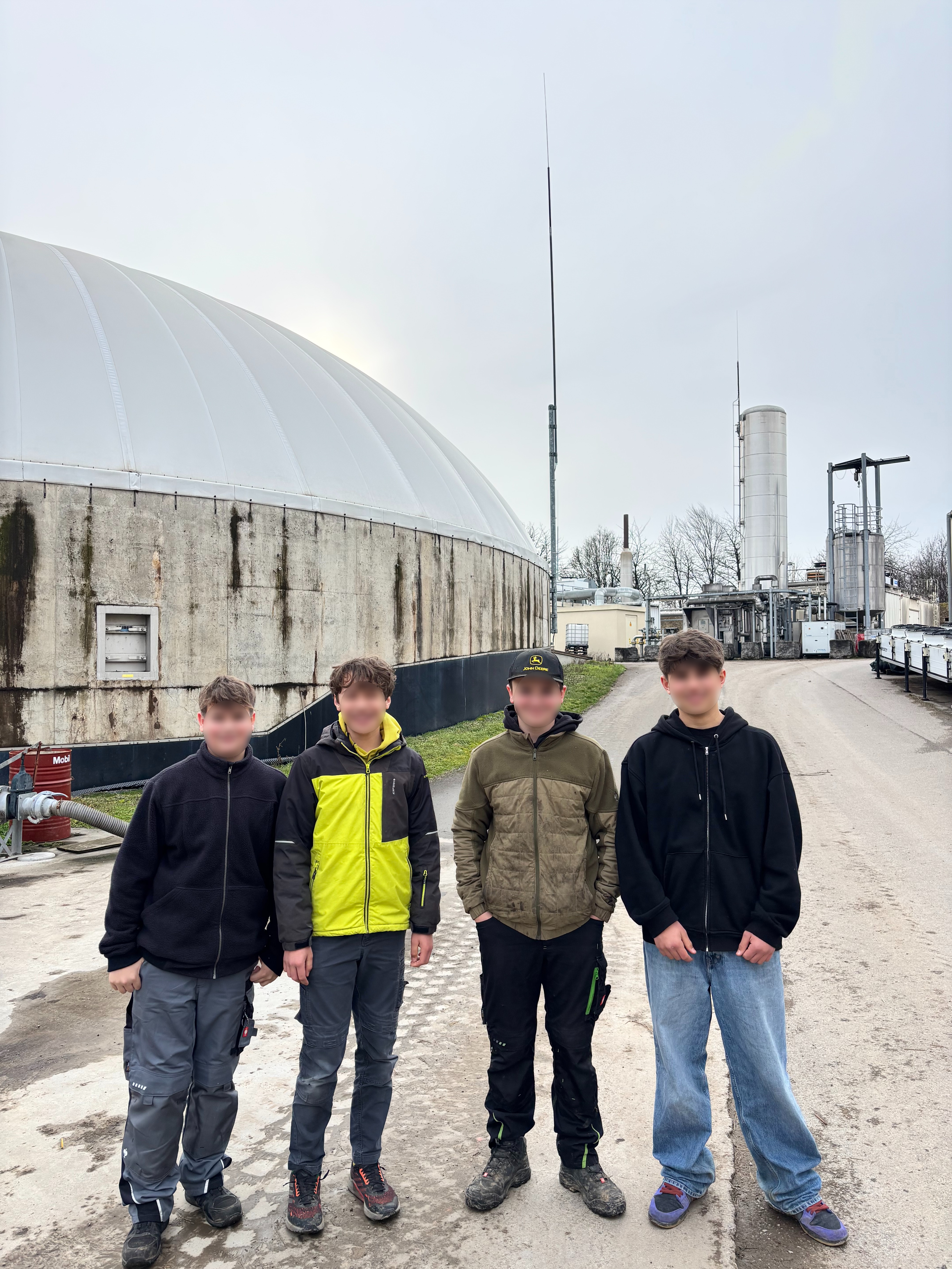 Biogas-Projekt – Modell und Erklärung